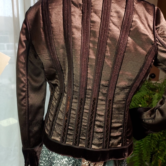 Vintage reversible Wool and Silk Jacket - Picture 8 of 8